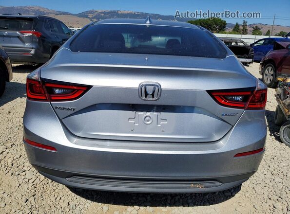 19XZE4F58LE001430 2020 HONDA INSIGHT Gray Вид ззаду