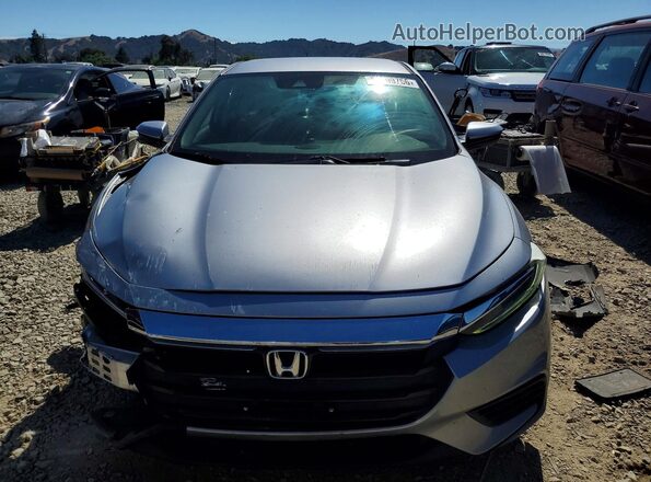 19XZE4F58LE001430 2020 HONDA INSIGHT Gray Вид спереду