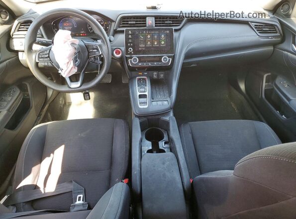 19XZE4F58LE001430 2020 HONDA INSIGHT Gray Вид панелі приладів