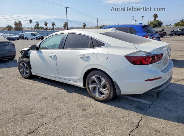19XZE4F58LE005526 2020 HONDA INSIGHT White Հետևի ձախ