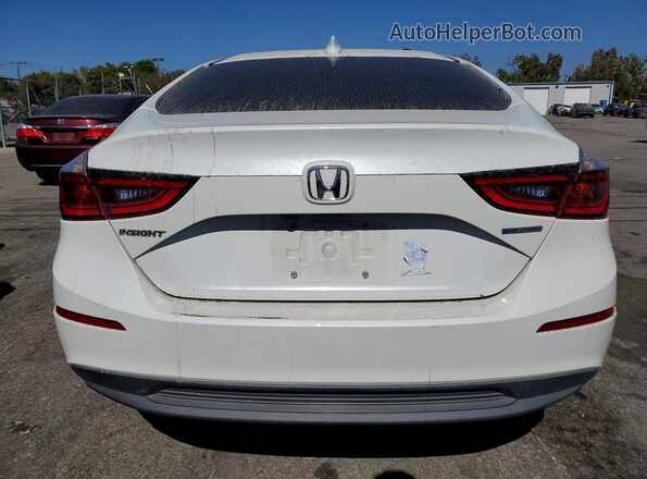 19XZE4F58LE005526 2020 HONDA INSIGHT White Հետևի տեսք