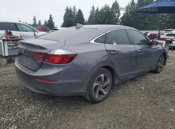 19XZE4F58ME008119 2021 HONDA INSIGHT Charcoal Tył prawy