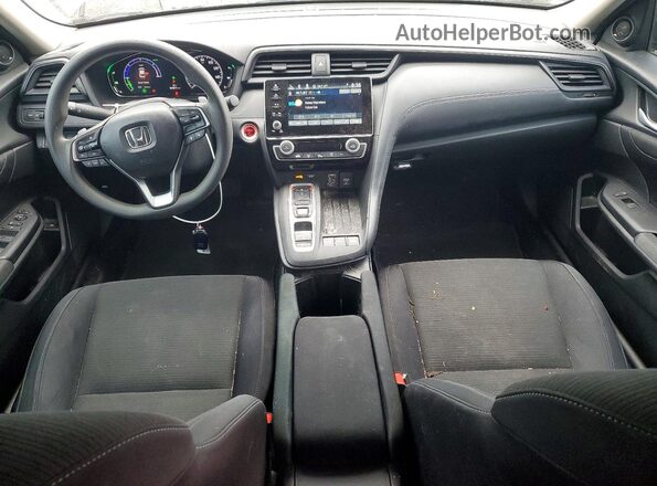 19XZE4F58ME008119 2021 HONDA INSIGHT Charcoal Widok deski rozdzielczej