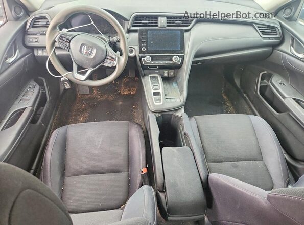19XZE4F59KE021572 2019 HONDA INSIGHT White Вид панелі приладів