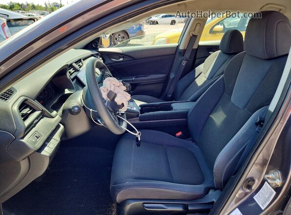 19XZE4F59KE034371 2019 HONDA INSIGHT Gray Front interior view