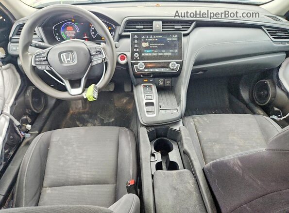 19XZE4F59LE012534 2020 HONDA INSIGHT Black Вид панелі приладів