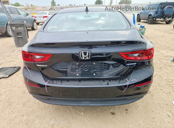 19XZE4F59LE012534 2020 HONDA INSIGHT Black Вид ззаду