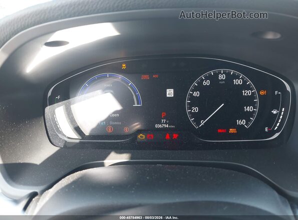 19XZE4F59NE014366 2022 HONDA INSIGHT Black Вид задніх сидінь