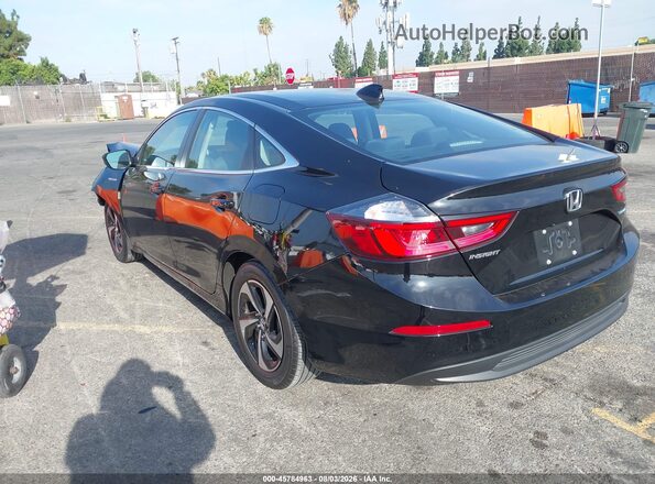 19XZE4F59NE014366 2022 HONDA INSIGHT Black Задня ліва чверть