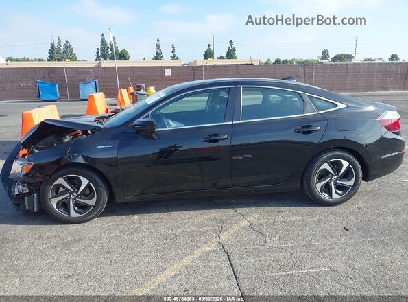 19XZE4F59NE014366 2022 HONDA INSIGHT Black Панорамний вид салону 360°