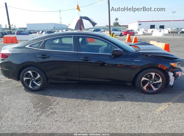 19XZE4F59NE014366 2022 HONDA INSIGHT Black Вид задньої частини салону