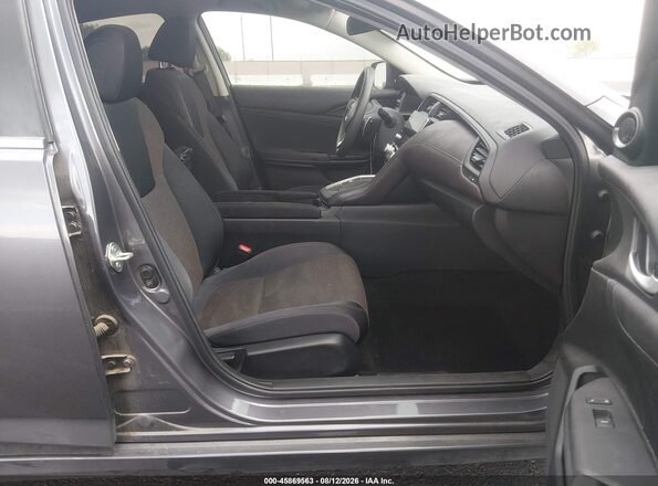 19XZE4F5XKE005378 2019 HONDA INSIGHT Gray Widok wnętrza z przodu