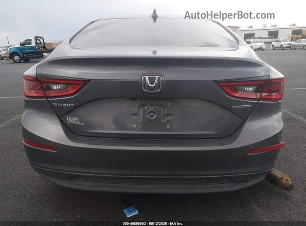 19XZE4F5XKE005378 2019 HONDA INSIGHT Gray 