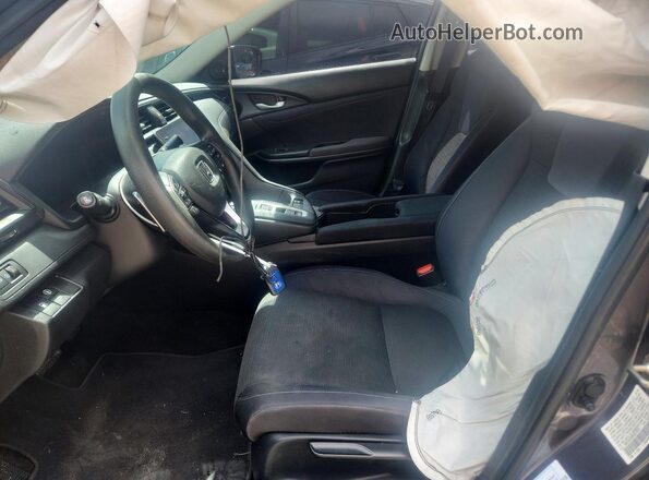 19XZE4F5XKE017675 2019 HONDA INSIGHT Серый Вид салона спереди