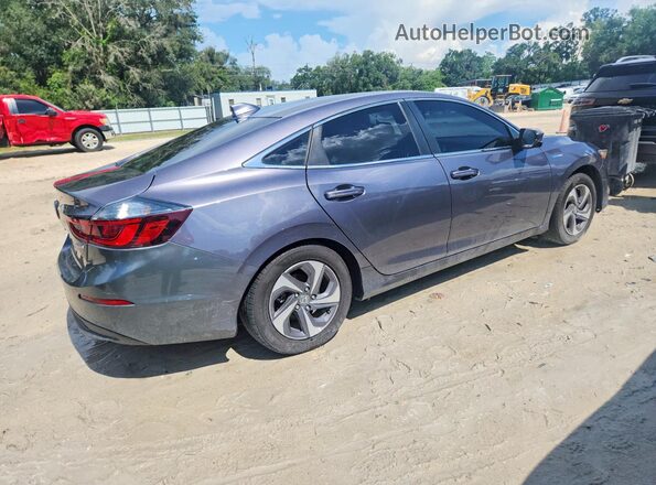 19XZE4F5XKE017675 2019 HONDA INSIGHT Серый Задняя правая четверть