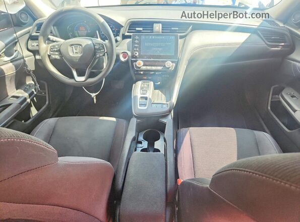 19XZE4F5XKE017675 2019 HONDA INSIGHT Серый Вид панели приборов