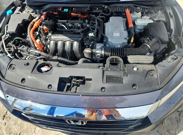 19XZE4F5XKE017675 2019 HONDA INSIGHT Серый Вид задней части салона