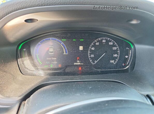 19XZE4F5XNE011668 2022 HONDA INSIGHT Gray ხელსაწყოთა პანელის ხედი