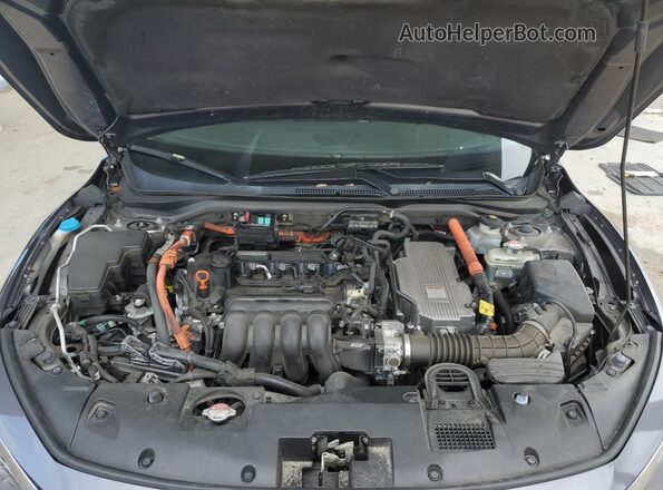 19XZE4F90KE024217 2019 HONDA INSIGHT Gray Սալոնի հետևի տեսք
