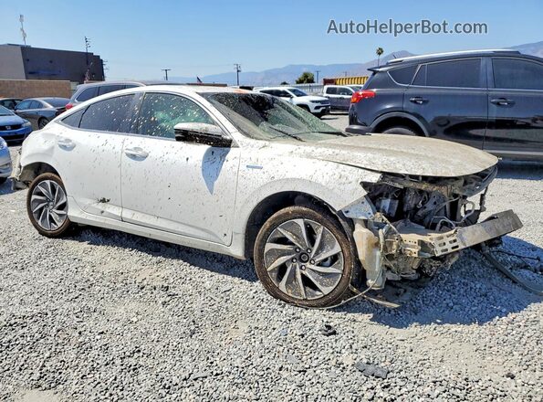 19XZE4F90KE026887 2019 HONDA INSIGHT White Delantero derecho