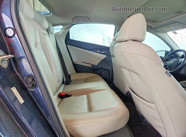 19XZE4F90KE027196 2019 HONDA INSIGHT Blue Հետևի նստատեղերի տեսք