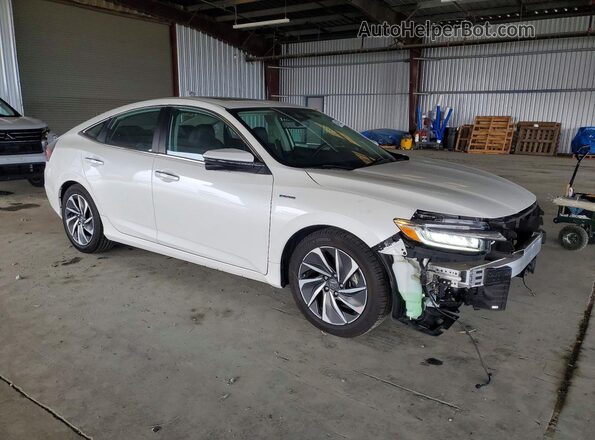 19XZE4F90LE009427 2020 HONDA INSIGHT White Delantero derecho