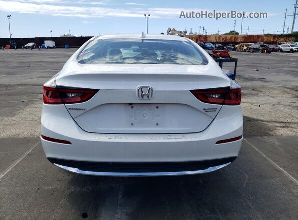 19XZE4F90ME009686 2021 HONDA INSIGHT White Widok z tyłu