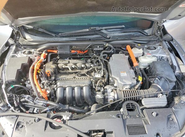 19XZE4F91ME004822 2021 HONDA INSIGHT Silver Widok wnętrza z tyłu