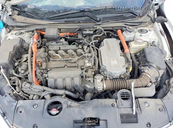 19XZE4F92ME006384 2021 HONDA INSIGHT White Widok wnętrza z tyłu
