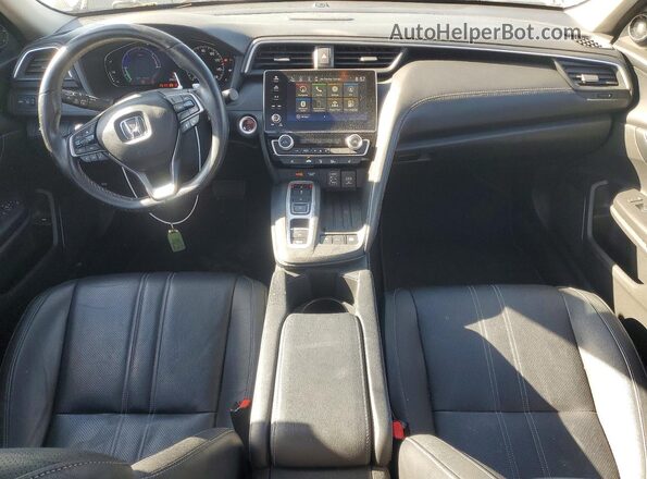 19XZE4F93LE012791 2020 HONDA INSIGHT Silver Dashboard view