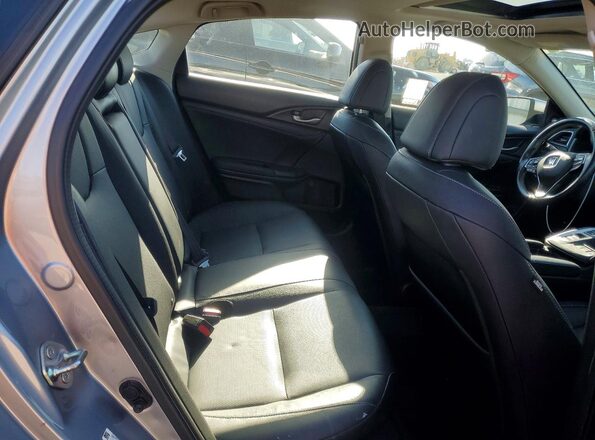 19XZE4F93LE012791 2020 HONDA INSIGHT Silver Rear seats view