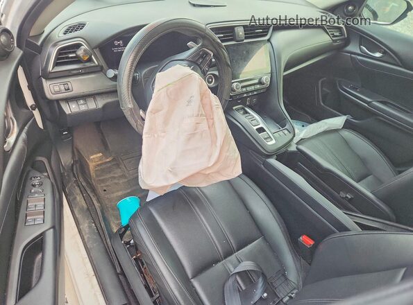 19XZE4F93NE001843 2022 HONDA INSIGHT White Առջևի վահանակի տեսք