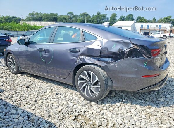 19XZE4F95LE007575 2020 HONDA INSIGHT Gray Հետևի ձախ