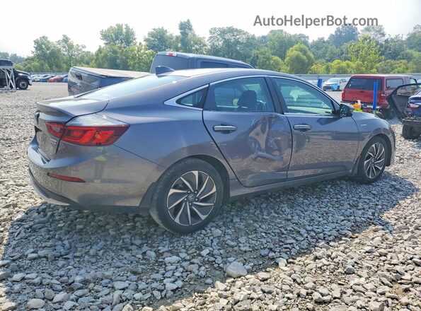19XZE4F95LE007575 2020 HONDA INSIGHT Gray Հետևի աջ