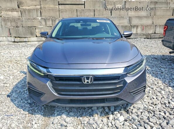 19XZE4F95LE007575 2020 HONDA INSIGHT Gray Դիմացի տեսք