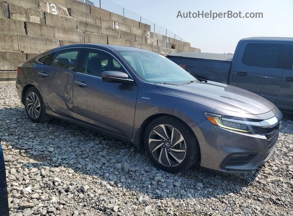 19XZE4F95LE007575 2020 HONDA INSIGHT Gray Առջևի աջ