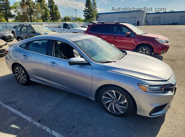 19XZE4F97LE008985 2020 HONDA INSIGHT Silver Front right