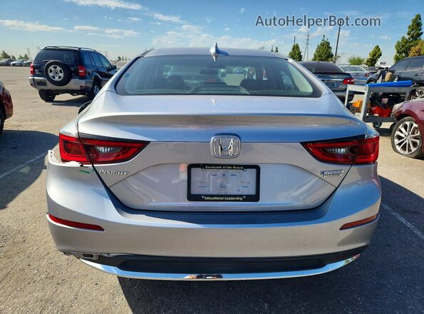 19XZE4F97LE008985 2020 HONDA INSIGHT Silver Dashboard view