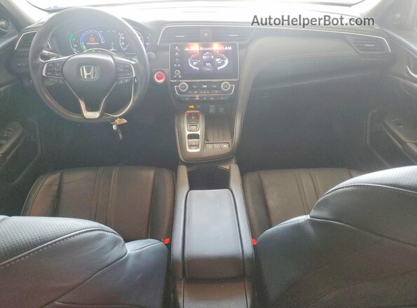19XZE4F97ME004369 2021 HONDA INSIGHT Silver Widok deski rozdzielczej