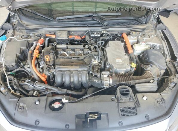 19XZE4F97ME004369 2021 HONDA INSIGHT Silver Widok wnętrza z tyłu