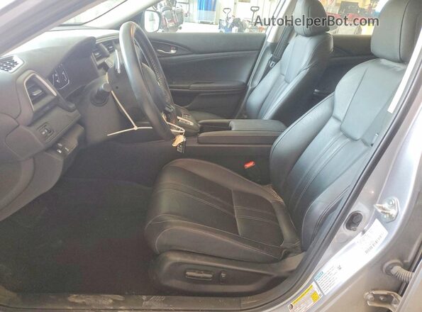 19XZE4F97ME004369 2021 HONDA INSIGHT Silver Widok wnętrza z przodu