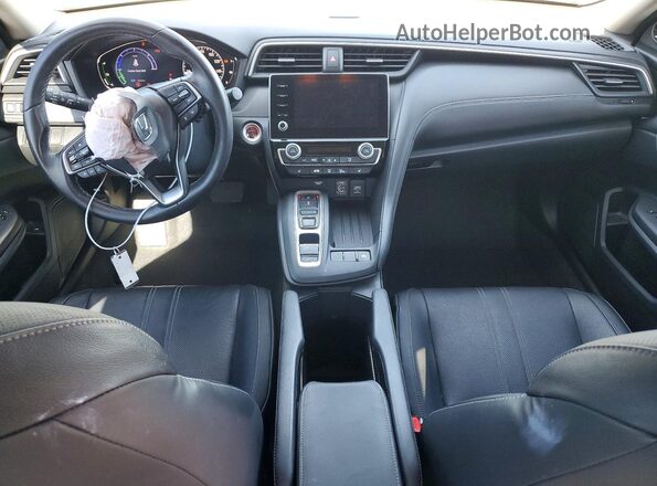 19XZE4F98LE006808 2020 HONDA INSIGHT Black Вид панелі приладів