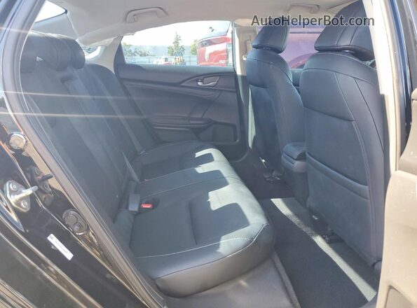 19XZE4F98LE006808 2020 HONDA INSIGHT Black Вид задніх сидінь