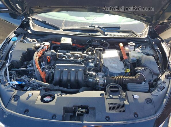19XZE4F98LE006808 2020 HONDA INSIGHT Black Вид задньої частини салону