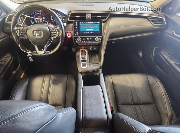 19XZE4F98LE010468 2020 HONDA INSIGHT Серебряный Вид панели приборов
