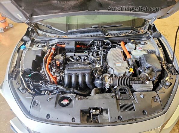 19XZE4F98LE010468 2020 HONDA INSIGHT Серебряный Вид задней части салона