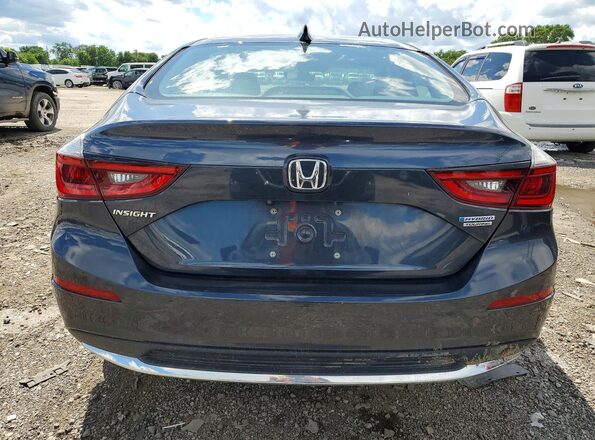 19XZE4F98LE014939 2020 HONDA INSIGHT Charcoal უკანა ხედი