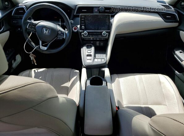 19XZE4F98LE014939 2020 HONDA INSIGHT Charcoal წინა პანელის ხედი