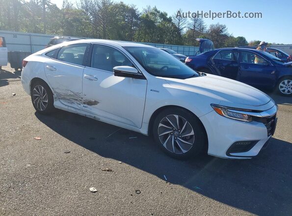 19XZE4F99KE008775 2019 HONDA INSIGHT White Передня права чверть