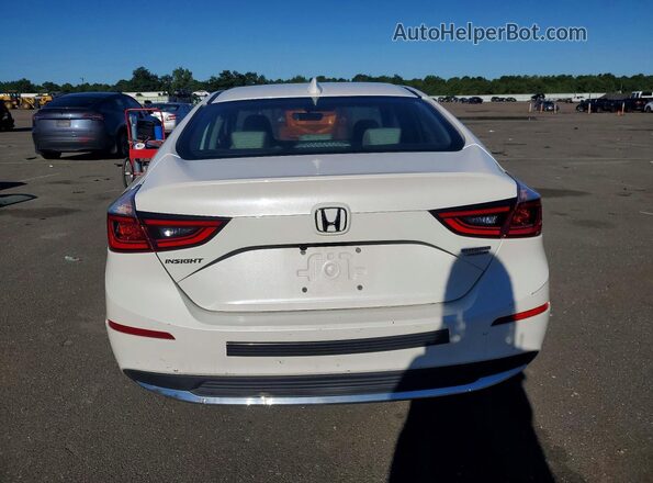 19XZE4F99KE008775 2019 HONDA INSIGHT White Вид ззаду